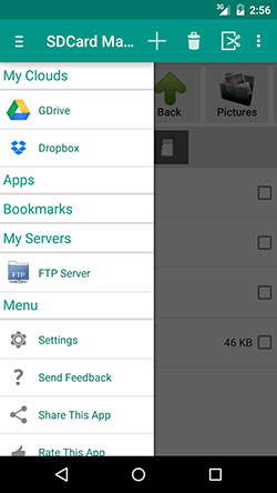 sd card manager file manager