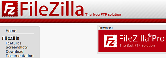 filezilla