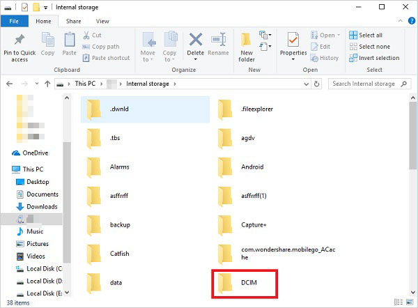 how to transfer photos to sd card samsung via file explorer