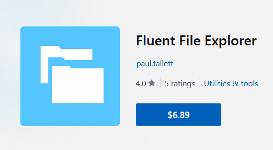 alternative to cx file explorer like fluent file explorer