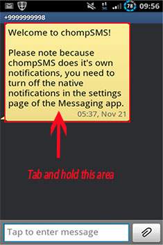 text message forwarding on android