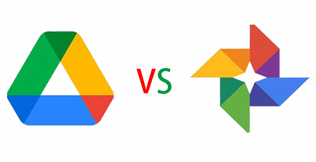 google drive vs google photos