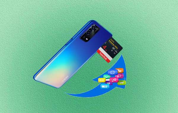 how to transfer apps to sd card on oppo 