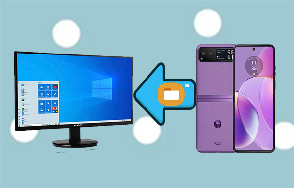 how to transfer data from motorola to pc