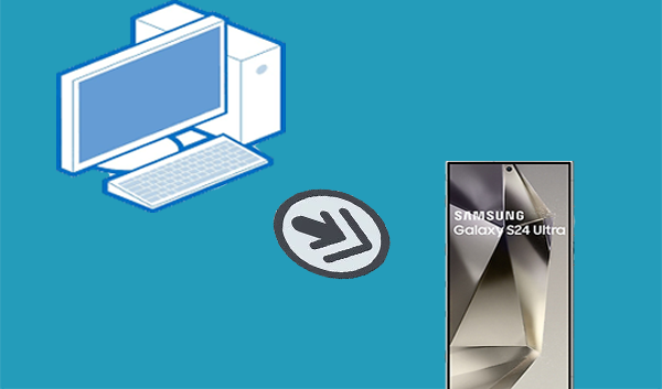 how to transfer files from pc to samsung s24