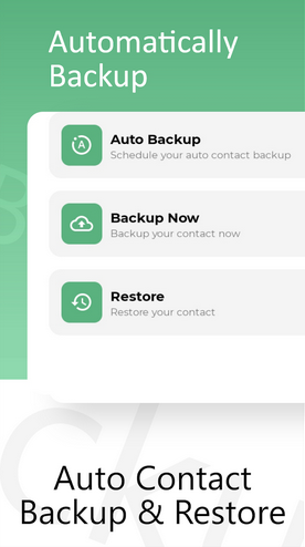 back up tecno contacts via auto contact backup restore