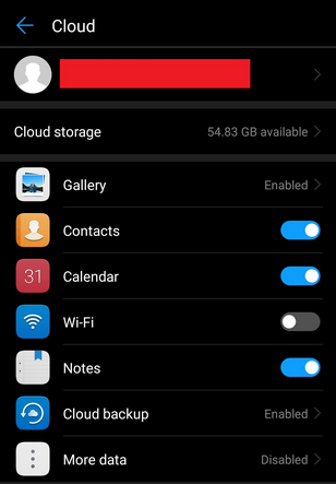 huawei backup using huawei cloud