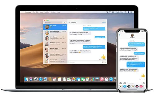 send sms from mac computer to cell phone using imessage