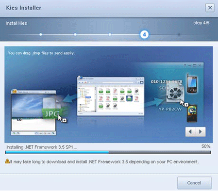 install samsung kies