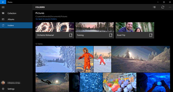 transfer photos from android to computer with windows photos