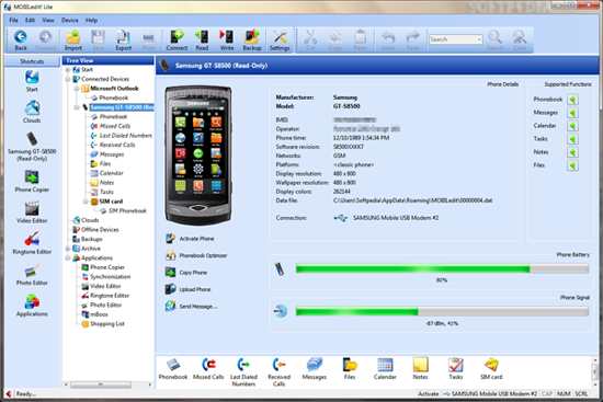 use backup extractor for android like mobiledit