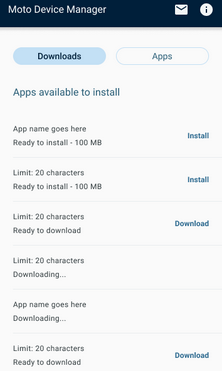motorola app manager like moto device manger