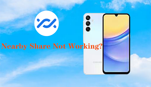 nearby share not working