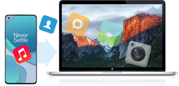how to transfer files from oneplus to mac
