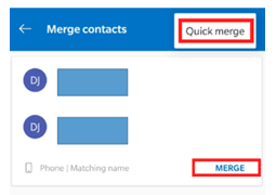 how to merge duplicate contacts on android via contacts app