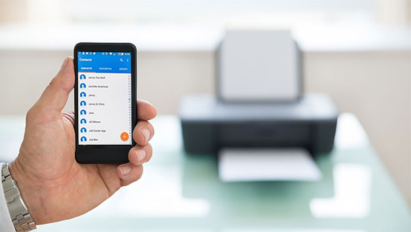 print contacts from android