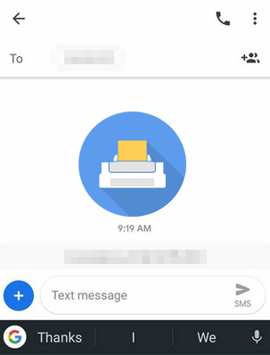 how to print text messages from motorola phone