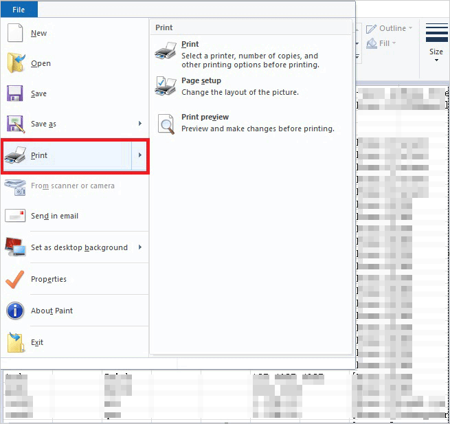 print text message from android phone via microsoft word