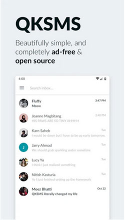 sms manager for android like qksms