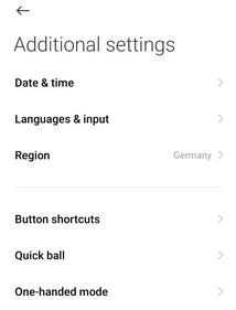 how to take a screenshot on xiaomi with quick ball