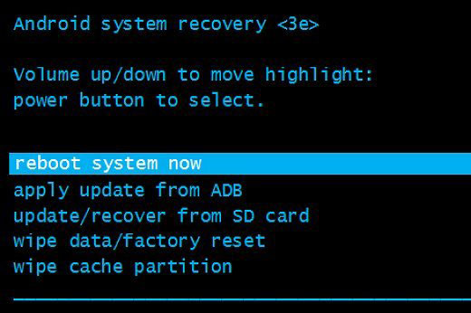 android system reboot