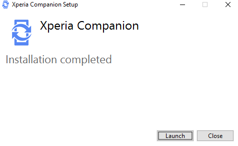 reinstall xperia companion