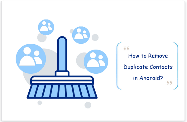how to remove duplicate contacts in android