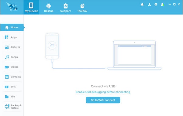 restore my contacts on my motorola via rescue and smart assistant