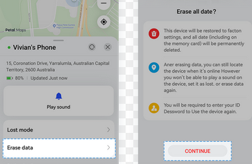 hard reset huawei phone with huawei cloud