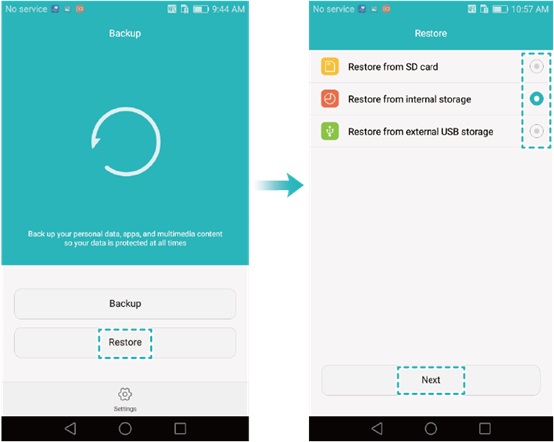 how to recover deleted call history from huawei cloud backup