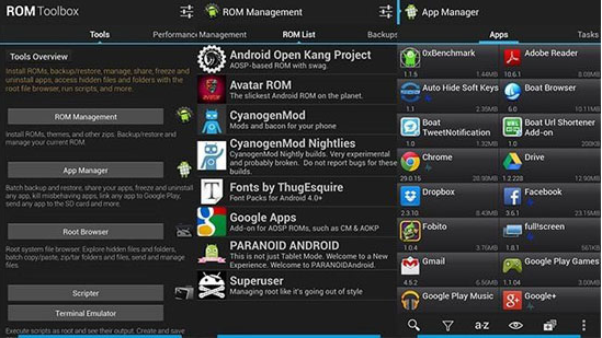android rom manager like rom toolbox pro