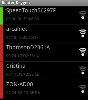 use router keygen to hack wifi password on android