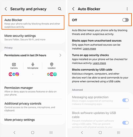 fix usb debugging greyed out on samsung