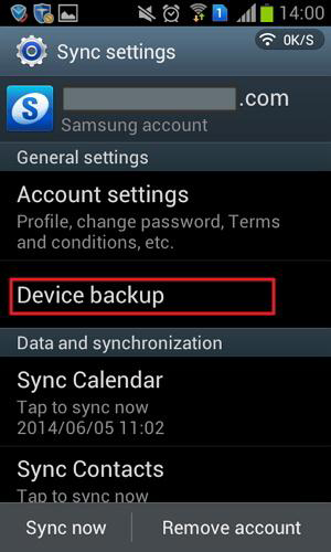 backup samsung to cloud