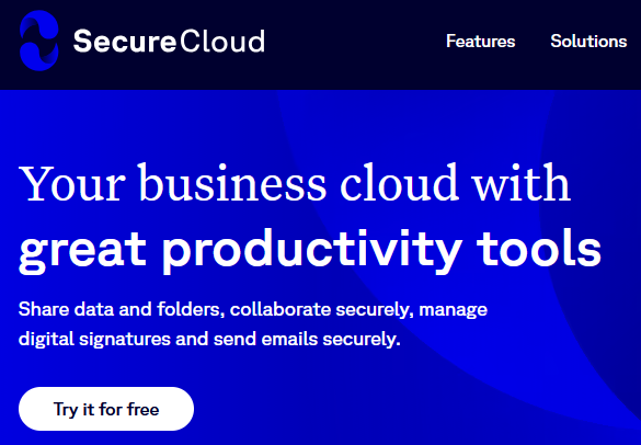 onedrive alternative like securecloud