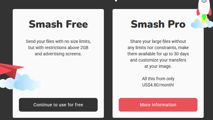 alternative to terashare like smash
