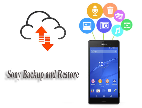 back up and restore sony xperia