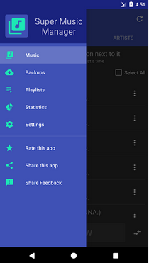 music manager for android like super music manager