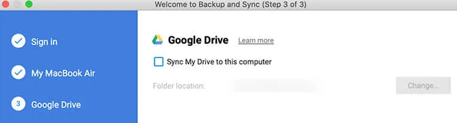 disable backup and sync on pc to disable google photo backup
