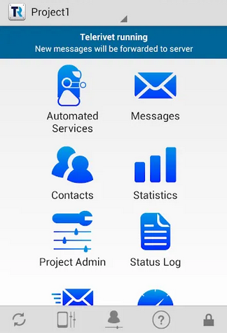 mightytext alternative like telerivet