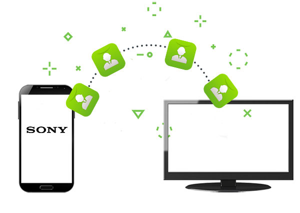 how to transfer contacts from sony xperia to pc