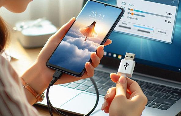 how to transfer files from infinix to pc