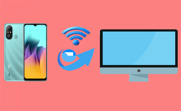transfer files from itel to pc via wifi