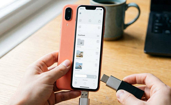 transfer files from oppo to usb flash drive