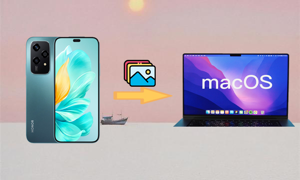 how to transfer photos from honor to mac