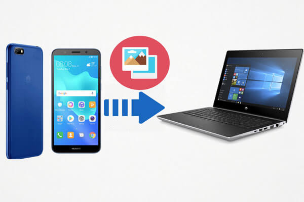 how to transfer photos from huawei to pc