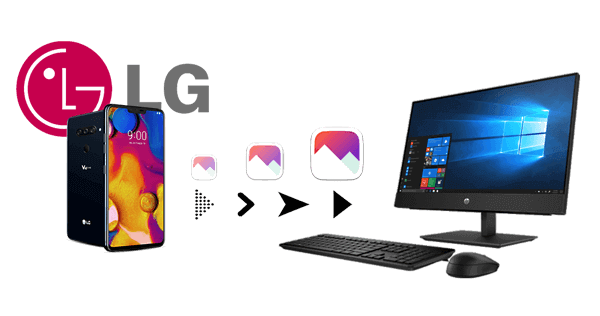 how to transfer photos from lg phone to computer