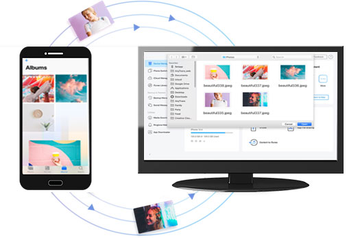 how to transfer photos from motorola phone to computer