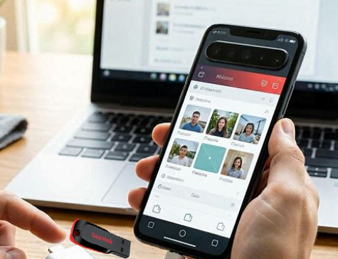 how to transfer photos from oneplus phone to usb flash drive