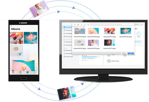 how to transfer photos from sony xperia to pc